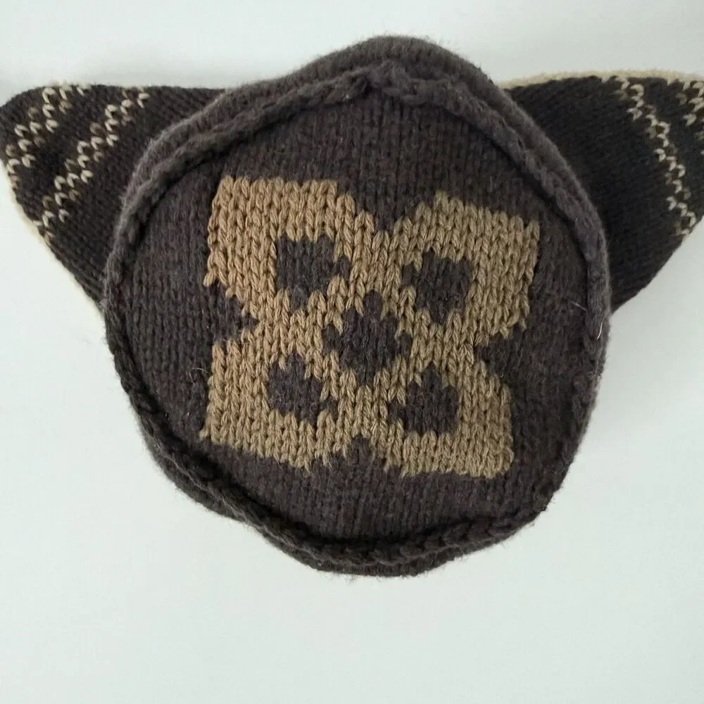 REI Wool Blend Nordic Trapper Hat Sherpa Lined Earflap Beanie Gorpcore Fair Isle
